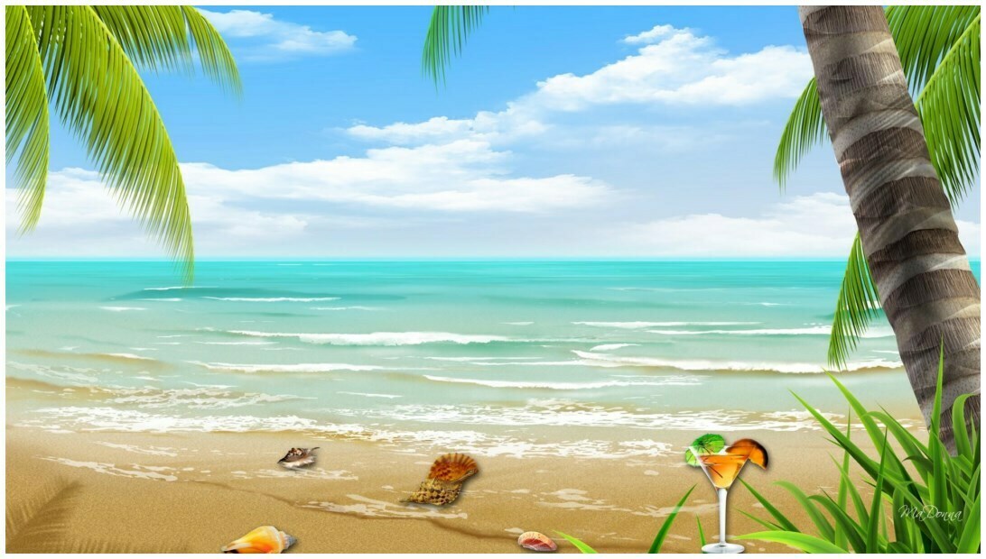 new Tropical Beach Backgrounds For Desktop