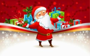 Cute Santa Claus HD desktop wallpaper 2016