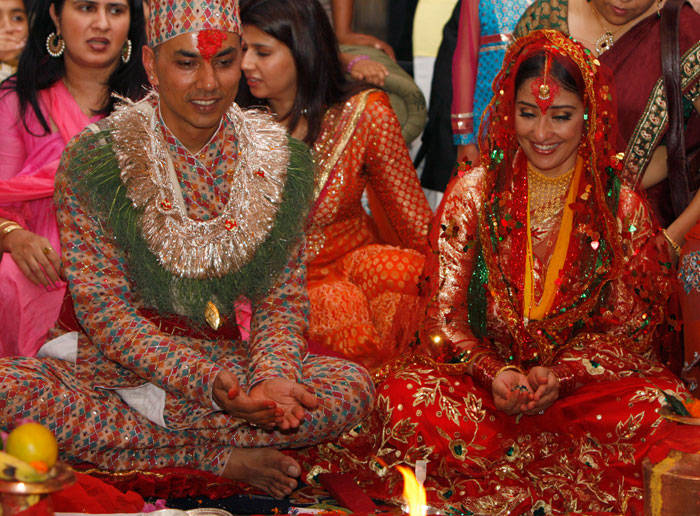 Wedding Pictures of Manisha Koirala