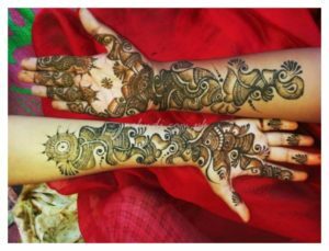 Simple and Easy Mehndi Design Images