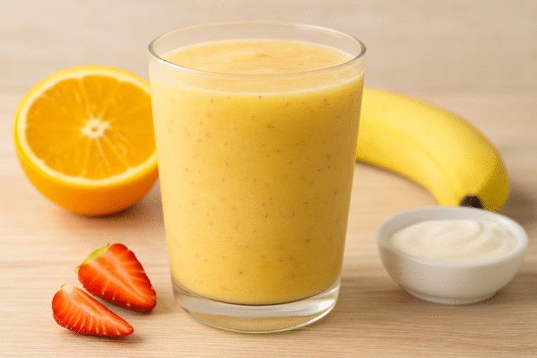 Refreshing Strawberry Banana Smoothie