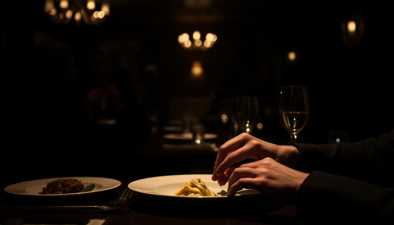 3 Restaurant dining in the dark unik